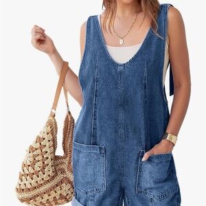 Women's Blue Denim overalls/jumpsuit